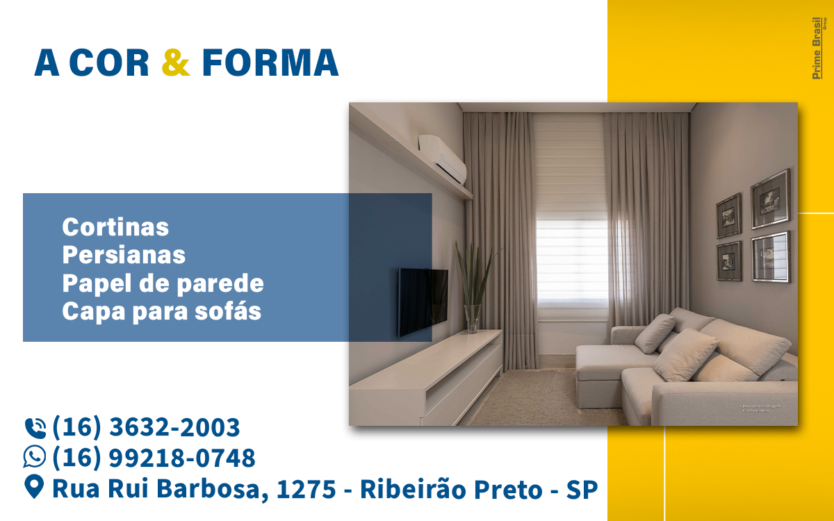 A Cor & Forma Morro Agudo - Área 17 - Seu guia de empresas em São José do Rio Preto e região.