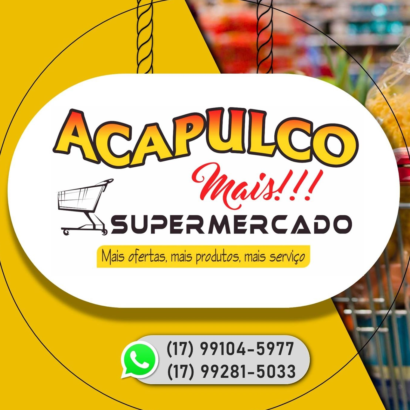 Acapulco supermercado Novais - Área 17 - Seu guia de empresas em São José do Rio Preto e região.
