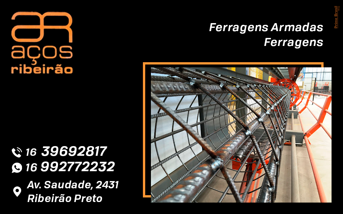 Aços Ribeirão Preto - Área 17 - Seu guia de empresas em São José do Rio Preto e região.