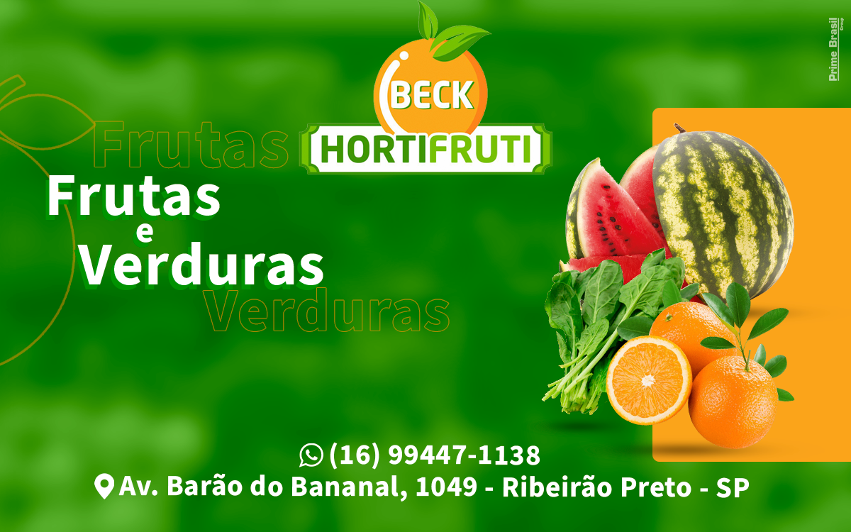 Beck Hortifruti Ribeirão Preto - Área 17 - Seu guia de empresas em São José do Rio Preto e região.
