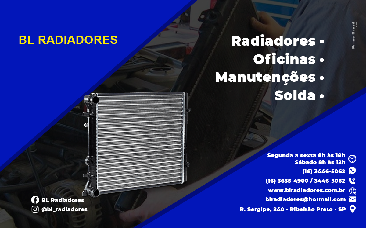 BL Radiadores Sertãozinho - Área 17 - Seu guia de empresas em São José do Rio Preto e região.