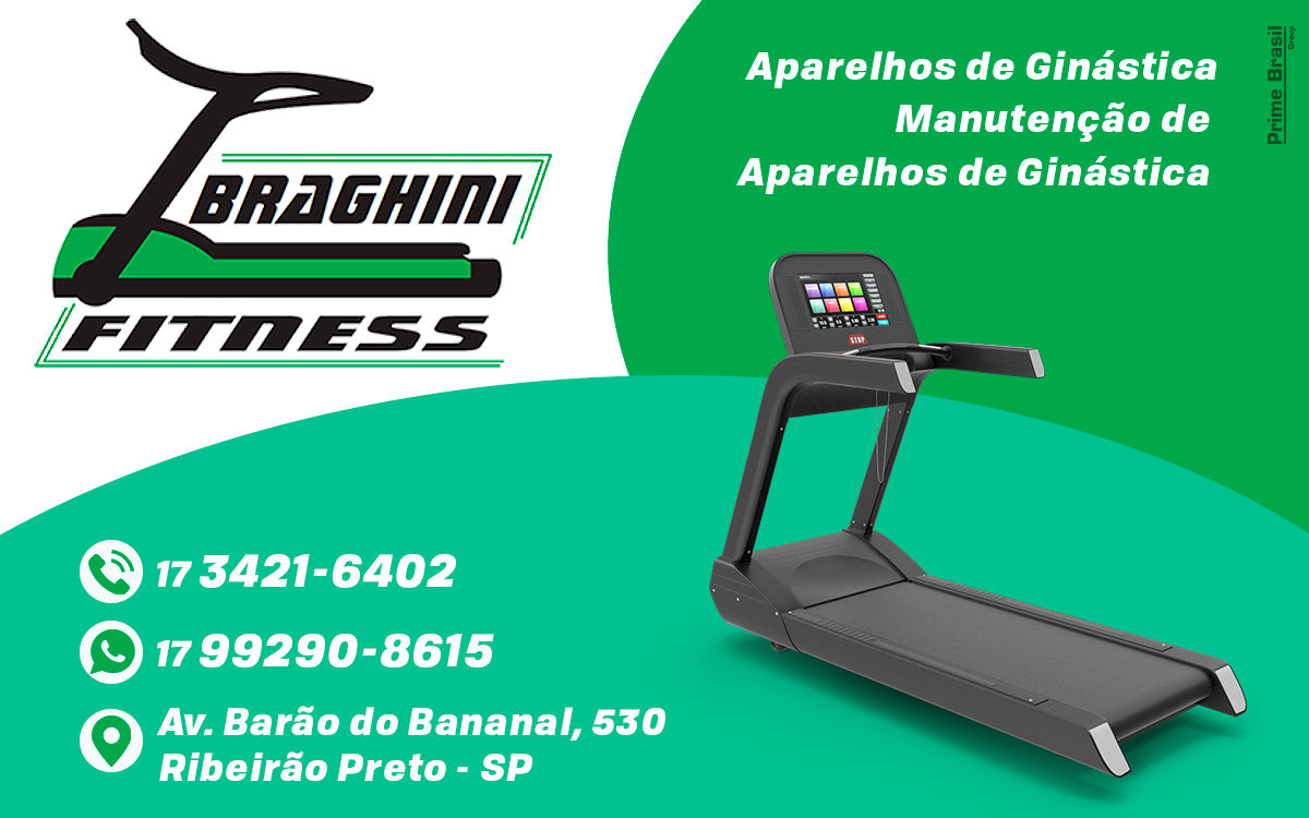 Braghini Fitness Porto Ferreira - Área 17 - Seu guia de empresas em São José do Rio Preto e região.