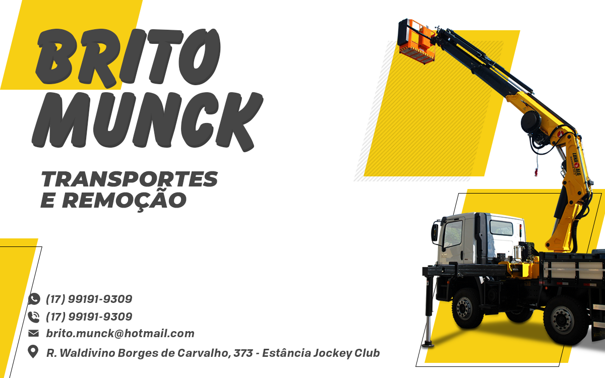 Brito Munck Olimpia - Área 17 - Seu guia de empresas em São José do Rio Preto e região.