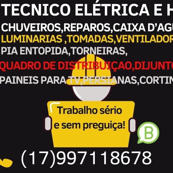 BTEC Eletricista e Encanador Especializado - Eletricista e Encanador em São José do Rio Preto-SP - Área 17 - Seu guia de empresas em São José do Rio Preto e região.