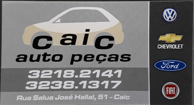 Caic Auto Peças São José do Rio Preto - Área 17 - Seu guia de empresas em São José do Rio Preto e região.
