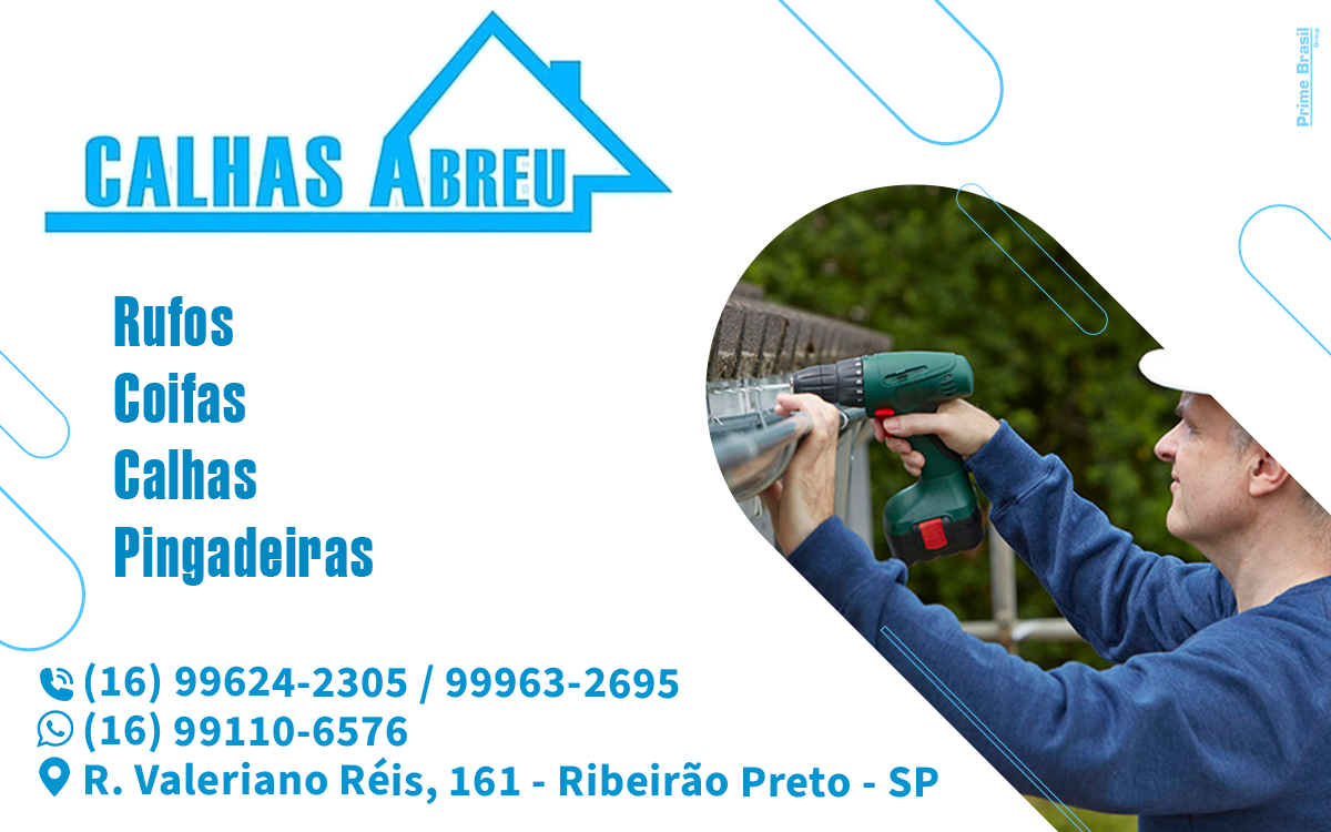 Calhas Abreu Bonfim Paulista - Área 17 - Seu guia de empresas em São José do Rio Preto e região.