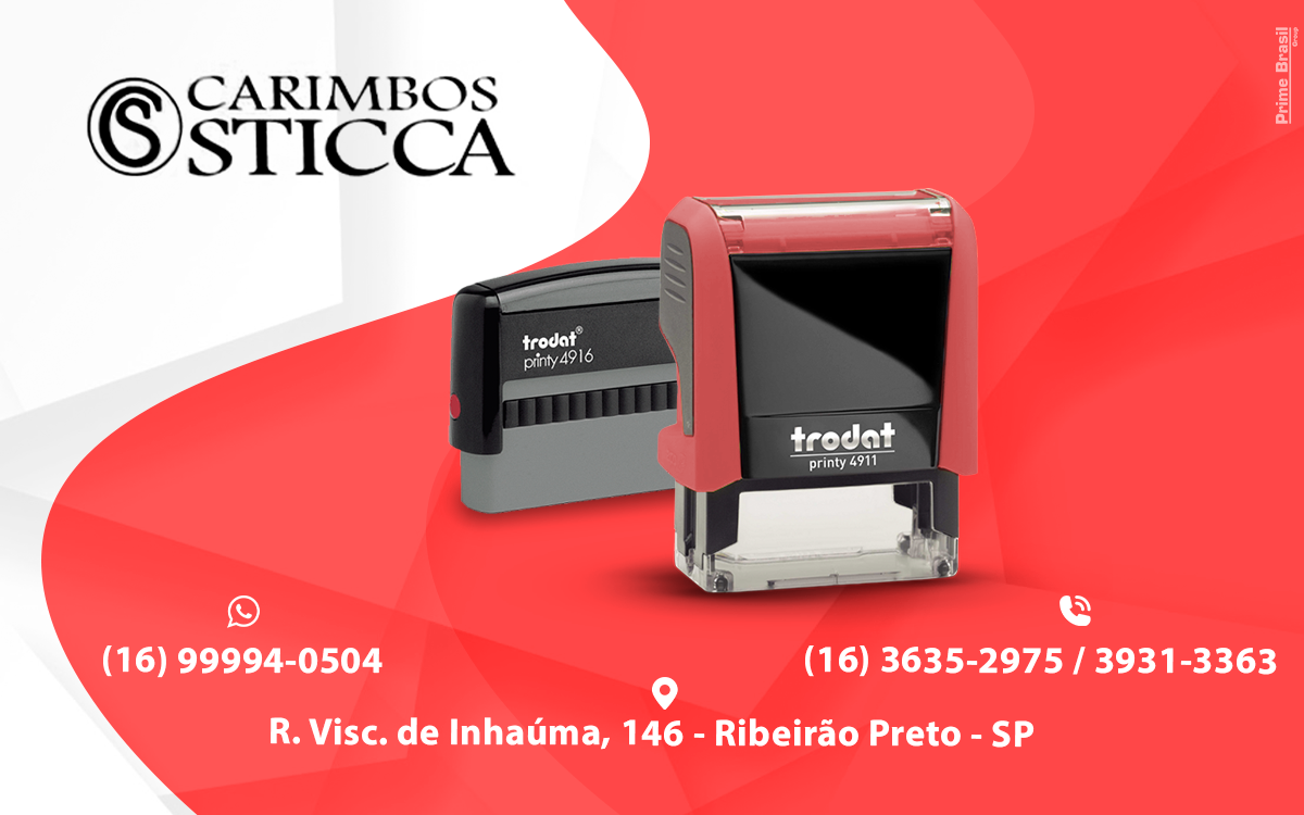Carimbos Sticca Ribeirão Preto - Área 17 - Seu guia de empresas em São José do Rio Preto e região.