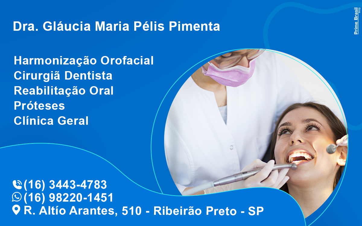 Dra. Glaucia Maria Pélis Pimenta Ribeirão Preto - Área 17 - Seu guia de empresas em São José do Rio Preto e região.