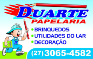 Duarte Papelaria Serra  - Área 17 - Seu guia de empresas em São José do Rio Preto e região.