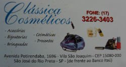 Clássica Cosméticos - Área 17 - Seu guia de empresas em São José do Rio Preto e região.