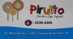 Pirulito Brechó e Loja Infantil - Área 17 - Seu guia de empresas em São José do Rio Preto e região.