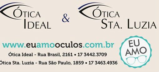 Ótica Santa Luzia Lentes Fernandópolis - Área 17 - Seu guia de empresas em São José do Rio Preto e região.