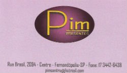 Pim Presentes - Área 17 - Seu guia de empresas em São José do Rio Preto e região.