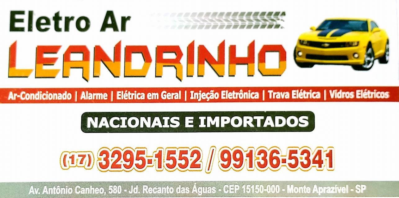 Eletro Ar Leandrinho Ar Condicionado Automotivo Monte Aprazível - Área 17 - Seu guia de empresas em São José do Rio Preto e região.