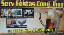 Serv Festas Long Jhon - Área 17 - Seu guia de empresas em São José do Rio Preto e região.