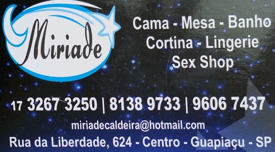 Miriade Cama Mesa e Banho Lingerie Guapiaçu - Área 17 - Seu guia de empresas em São José do Rio Preto e região.