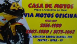 Via Motos Oficina - Área 17 - Seu guia de empresas em São José do Rio Preto e região.
