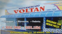 Supermercado Voltan Ibirá - Área 17 - Seu guia de empresas em São José do Rio Preto e região.