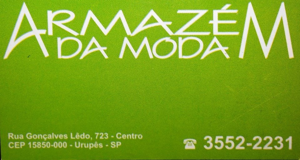 Armazém da Moda - Área 17 - Seu guia de empresas em São José do Rio Preto e região.