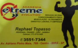 Academia Extreme Evolution - Área 17 - Seu guia de empresas em São José do Rio Preto e região.