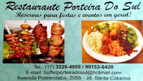 Restaurante Churrascaria Porteira do Sul Rio Preto - Área 17 - Seu guia de empresas em São José do Rio Preto e região.