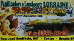 Panificadora e Lanchonete Loraine - Área 17 - Seu guia de empresas em São José do Rio Preto e região.