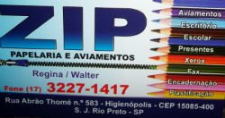Zip Papelaria e Aviamentos São José do Rio Preto - Área 17 - Seu guia de empresas em São José do Rio Preto e região.