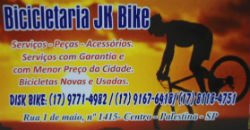 Bicicletaria JK Bike - Área 17 - Seu guia de empresas em São José do Rio Preto e região.