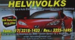 Helvivolks - Área 17 - Seu guia de empresas em São José do Rio Preto e região.