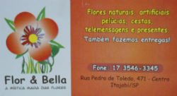 Flor & Bella Floricultura - Área 17 - Seu guia de empresas em São José do Rio Preto e região.