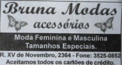 Bruna Modas - Área 17 - Seu guia de empresas em São José do Rio Preto e região.