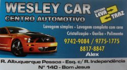 Wesley Car Centro Automotivo - Área 17 - Seu guia de empresas em São José do Rio Preto e região.