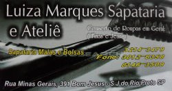 Luiza Sapataria e Ateliê - Área 17 - Seu guia de empresas em São José do Rio Preto e região.