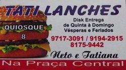 Taty Lanches - Área 17 - Seu guia de empresas em São José do Rio Preto e região.