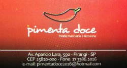 Pimenta Doce - Área 17 - Seu guia de empresas em São José do Rio Preto e região.