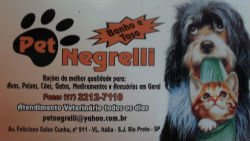 Pet Negrelli - Área 17 - Seu guia de empresas em São José do Rio Preto e região.
