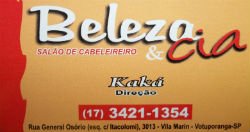 Beleza & Cia Salão de Cabeleireiro - Área 17 - Seu guia de empresas em São José do Rio Preto e região.