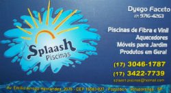 Splaash Piscinas - Área 17 - Seu guia de empresas em São José do Rio Preto e região.