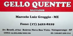 Gello Quentte - Área 17 - Seu guia de empresas em São José do Rio Preto e região.