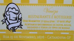Veneza Restaurante e Rotisseria - Área 17 - Seu guia de empresas em São José do Rio Preto e região.