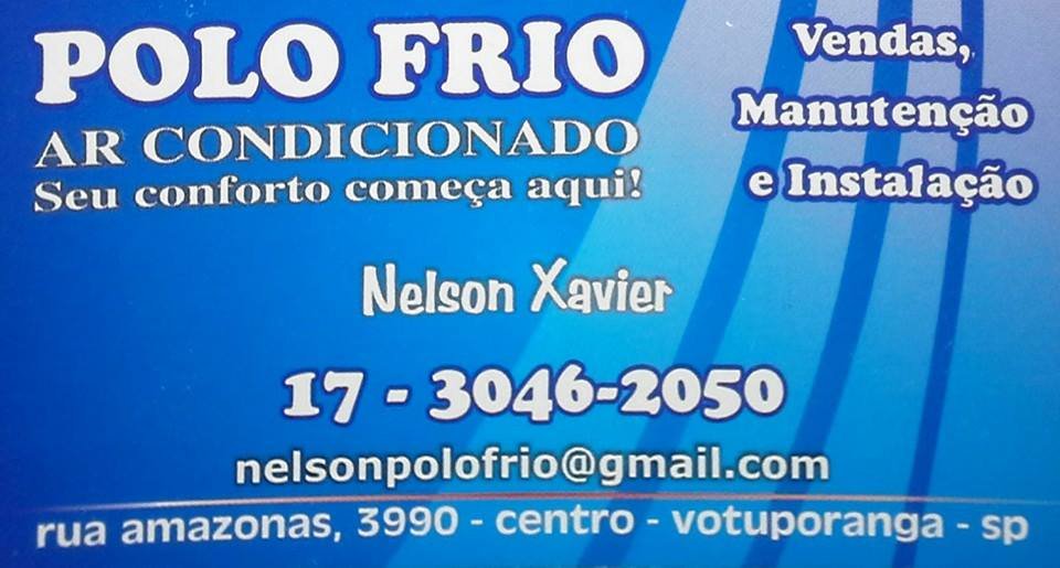 Polo Frio Ar-Condicionado Votuporanga - Área 17 - Seu guia de empresas em São José do Rio Preto e região.