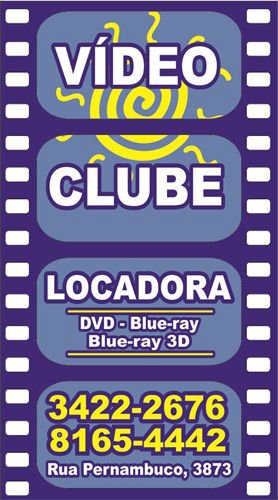 Vídeo Clube Locadora - Área 17 - Seu guia de empresas em São José do Rio Preto e região.