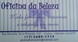 Oficina da Beleza - Área 17 - Seu guia de empresas em São José do Rio Preto e região.