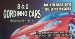 Gordinho Cars - Área 17 - Seu guia de empresas em São José do Rio Preto e região.