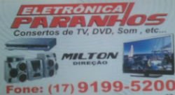 Eletônica Paranhos - Área 17 - Seu guia de empresas em São José do Rio Preto e região.