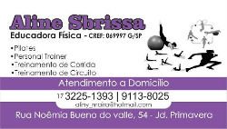 Stúdio de Pilates Aline Sbrissa - Área 17 - Seu guia de empresas em São José do Rio Preto e região.