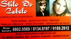 Stilo do Cabelo - Área 17 - Seu guia de empresas em São José do Rio Preto e região.