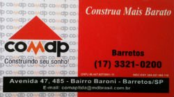 Comap Materiais para Construção - Área 17 - Seu guia de empresas em São José do Rio Preto e região.