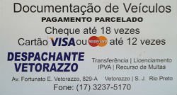 Despachante Vetorazzo - Área 17 - Seu guia de empresas em São José do Rio Preto e região.