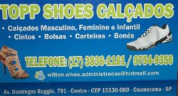 Topp Shoes Calçados - Área 17 - Seu guia de empresas em São José do Rio Preto e região.